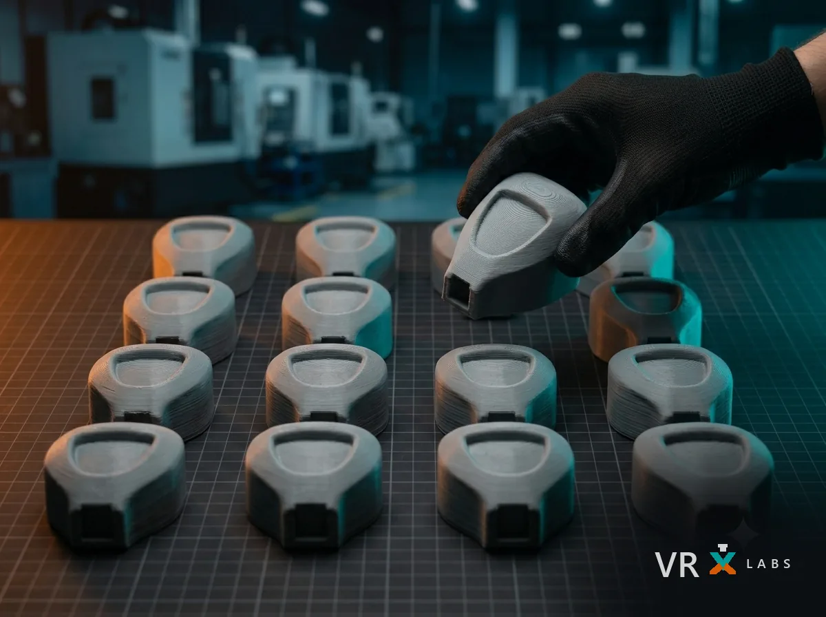 Peças técnicas e pequenos lotes — impressão 3D da VRX Labs