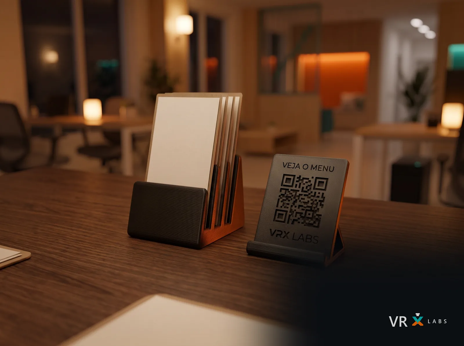 Solução para Restaurantes — exemplo 1, VRX Labs